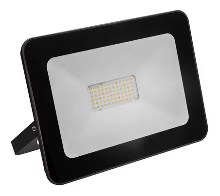 LED-es reflektor iLUX, 50W, 4000lm, 6000K, AC220-240V, 50/60 Hz, PF>0,9, RA>80, IP65, 120°, fekete keret