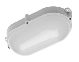 LED válaszfalLUXIA, 10W, PC/PC, 700lm, IP65, 4000K, AC220-240V, 50/60Hz, sugárzási szög 220°, OVAL, fehér színű test