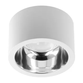   LED lámpa KARIS, 18W, max. 1800lm, AC220-240V, 50/60Hz, 60°-os szög, IP44, 3000/4000/6400K, felszíni szerelés, UGR<19, fehér házban