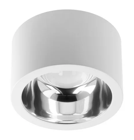 LED lámpa KARIS, 18W, max. 1800lm, AC220-240V, 50/60Hz, 60°-os szög, IP44, 3000/4000/6400K, felszíni szerelés, UGR<19, fehér házban