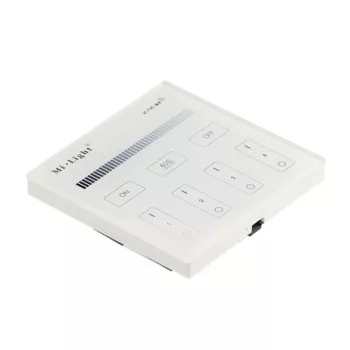   LED Akkumulátoros 4 zónás érintőkijelző MONO, hatótávolság max. 30 m, IP20, akkumulátor 2x AAA 1,5V