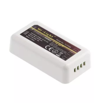   LED-es 4 zónás vezérlő MONO, 12-24VDC, max. 180W/12V, max. 360W/24V, max. 6A/csatorna, IP20 (IR távirányítóval működik)