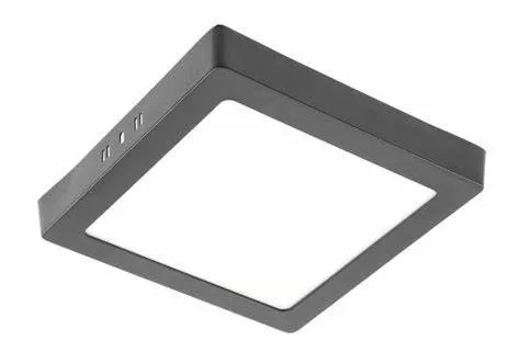 MATIS PLUS 3000K, 7W, 560lm AC220-240V, 50/60Hz, fényszög 120°, IP20, falon kívüli, LED PANEL KOCKA, Fekete