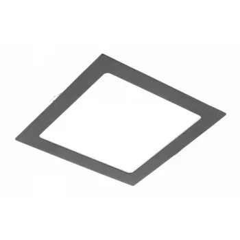   MATIS PLUS 3000K, 7W, 560lm, AC220-240V, 50/60Hz, fényszög 120°, IP20, süllyesztett,  LED PANEL KOCKA, Fekete