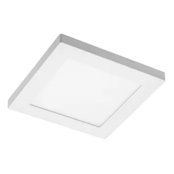   LED-es LED-es lámpa MOZA, 12W, 1000lm, 180x16 mm, AC220-240V, 50/60Hz, PF>0,5, RA≥80, PC, IP40, 120°, 4000K, négyzet alakú, fehér, vágólyuk Ř 65-155 m