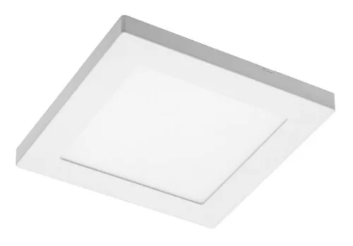 LED-es LED-es lámpa MOZA, 12W, 1000lm, 180x16 mm, AC220-240V, 50/60Hz, PF>0,5, RA≥80, PC, IP40, 120°, 4000K, négyzet alakú, fehér, vágólyuk Ř 65-155 m