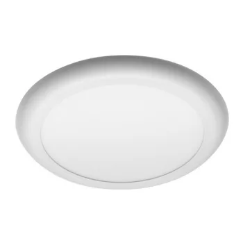   LED-es LED-es lámpa MOZA, 18W, 1500lm, Ř 230-16 mm, AC220-240V, 50/60Hz, PF>0,5, RA≥80, PC, IP40, 120°, 4000K, kerek, fehér, vágási lyuk Ř 65-205 mm.