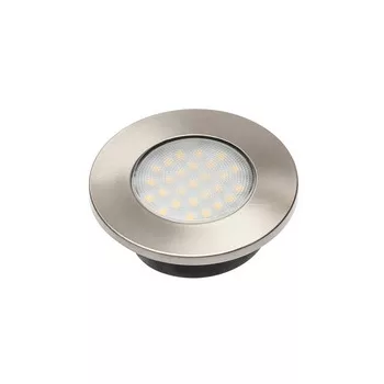   3 db LED-es kerek, süllyesztett lámpatest BARRI 3528SMD, 3x1,5W, 27 dióda, 230VAC, 2700K, 2700K, 2700K