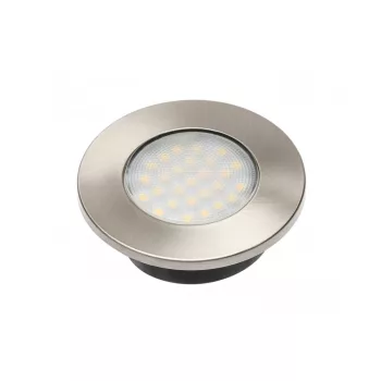   3 db LED-es kerek, süllyesztett lámpatest BARRI 3528SMD, 3x1,5W, 27 dióda, 230VAC, 6400K, 6400K, 6400K