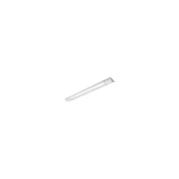   Lineáris LED lámpatest ASPEN , 20W, 1800lm, AC220-240V, 50/60 Hz, PF>0,5, RA>80, IP40, 120°, 3000K, mennyezeti felszerelés, fehér
