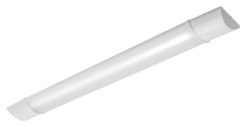 ASPEN lineáris LED-es lámpatest, 20W 1800lm, AC220-240V, 50/60 Hz, PF>0,5, RA>80, IP40, 120°, 4000K (mennyezet), fehér színű test