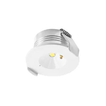   GTV OMAHA LED vészvilágítás, 3W, 300 lm, 6400K, AC220-240V, IP20, 3 óra, egymódusú, TEST gomb