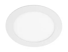 ORIS PLUS 3000K, 13W, 1020lm, AC220-240V, 50/60Hz, 120°-os fényszög, IP20, süllyesztett LED PANEL, KEREK