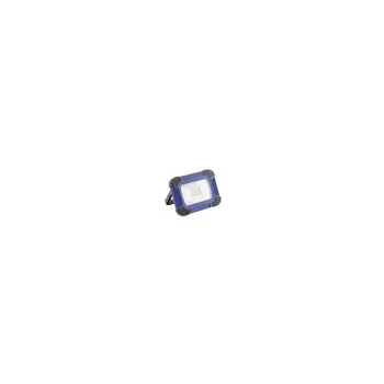   LED-es reflektor akkumulátorral ONYX 10W, 800lm, AC220-240V, 50/60 Hz, PF>0,5, RA>80, IP54, 120°, 6400K, kék
