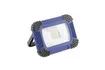 LED-es reflektor akkumulátorral ONYX 10W, 800lm, AC220-240V, 50/60 Hz, PF>0,5, RA>80, IP54, 120°, 6400K, kék