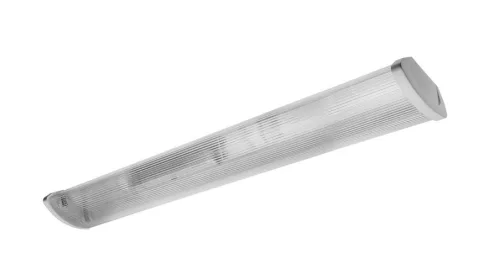 Fali/mennyezeti lámpatest Zefir-LED 2x60cm, T8 LED, G13, AC220-240V, IP40, ABS/PC, 1 oldalról működtetett LED csövekhez, átlátszó szórófejjel
