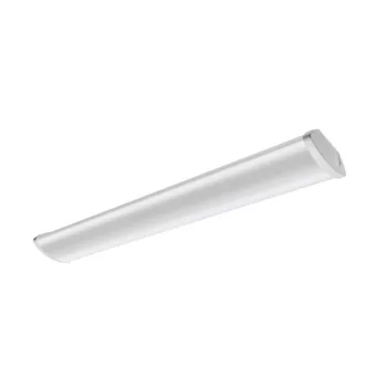   Fali/mennyezeti lámpatest Zefir-LED 2x60cm, T8 LED, G13, AC220-240V, IP40, ABS/PC, 1 oldalról működtetett LED csövekhez, tejes diffúzorral