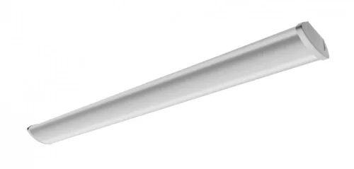 Fali/mennyezeti lámpatest Zefir-LED 2x120cm, T8 LED, G13, AC220-240V, IP40, ABS/PC, 1 oldalról működtetett LED csövekhez, tejes diffúzorral
