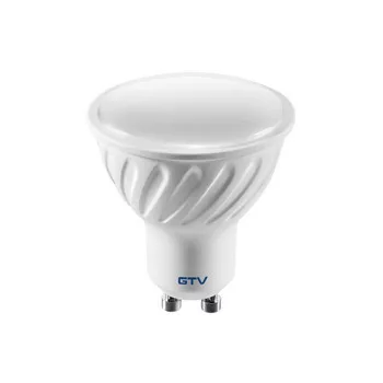   GTV LED izzó 6W, GU10, 4000K, AC220-240V, 50-60Hz, sugárszög 120 °, 440lm, 52 mA
