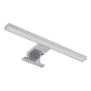   LED lámpatest karral Radius II 5W, 220 lm, 304mm, 3000K, 230V, IP44, műanyag, króm, króm