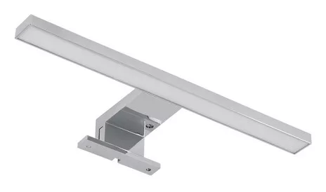 LED lámpatest karral Radius II 5W, 220 lm, 304mm, 3000K, 230V, IP44, műanyag, króm, króm