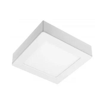   SAMBA 7W, 500lm, AC175-250V, 50/60 Hz, PF>0,5, RA>80, IP40, 120°, 4000K, négyzet alakú, felszíni/beépített 2 az 1-ben LED-es lámpatestek