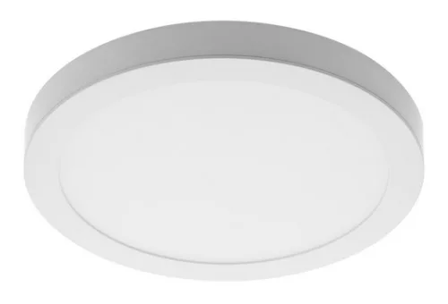 LED-es lámpa SAMBA, 20W, 1600lm, AC175-250V, 50/60 Hz, PF>0,9, RA>80, IP40, 120°, 4000K, kerek, felszíni/beépített 2 az 1-ben.