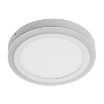   LED-es  TWINS, 16W (12W+4W), 1140lm, AC110-240V, 50/60 Hz, PF>0,5, RA>80, IP20, 120°, 3000K, (süllyesztett), fehér.
