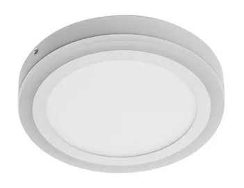 LED-es  TWINS, 16W (12W+4W), 1140lm, AC110-240V, 50/60 Hz, PF>0,5, RA>80, IP20, 120°, 3000K, (süllyesztett), fehér.
