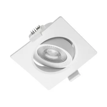   VOLARE, 5W, 400lm, AC175-250V, 50/60 Hz, PF>0,5, Ra>80, IP20, fényszög 38°, 3000K, négyzet alakú LED-es lámpa