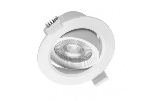LED-es LED-es lámpa VOLARE, 5W, 400lm, AC175-250V, 50/60 Hz, PF>0,5, Ra>80, IP20, sugárzási szög 38°, 4000K, kerek, kerek