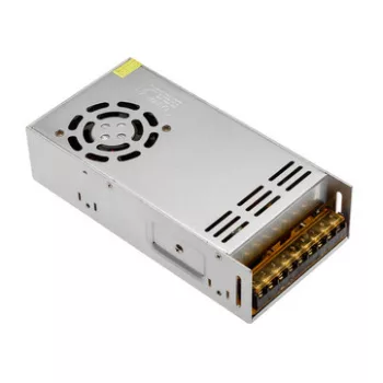   LED tápegység 350W, bemenet 175V-260VAC/kimenet 12V DC, 47-63Hz, IP20, méret 197x98x50 mm