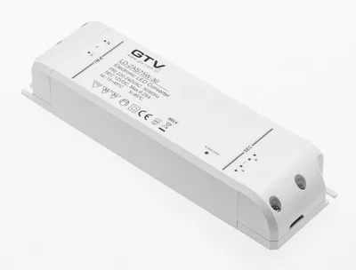 LED tápegység 75W , bemenet 220-240VAC, kimenet 12VDC, 50/60 Hz, IP20, méret 180x52x42x176x30 mm