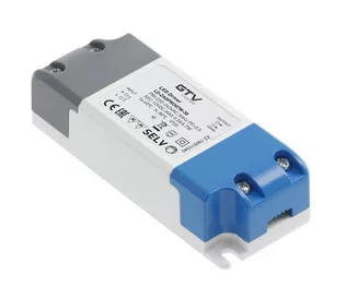 LED tápegység PRO 07W, bemenet 220-240VAC, 50/60 Hz, kimenet 12VDC, IP20, 100x39x25 mm, 100x39x25 mm