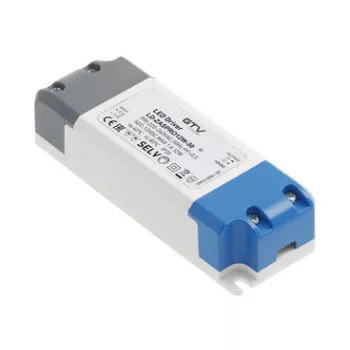   LED tápegység PRO 12W, bemenet 220-240VAC, 50/60 Hz, kimenet 12VDC, IP20, 120x42x27mm, 120x42x27mm