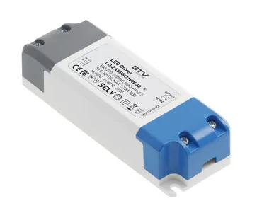 LED tápegység PRO 16W, bemenet 220-240VAC, 50/60 Hz, kimenet 12VDC, IP20, 140x48x28mm, 140x48x28mm