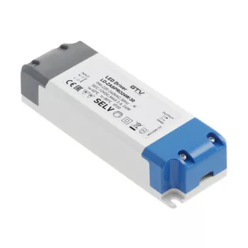   LED tápegység PRO 24W, bemenet 220-240VAC, 50/60 Hz, kimenet 12VDC, IP20, 140x47x29mm, 140x47x29mm