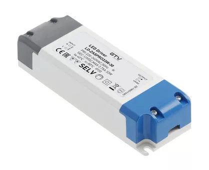 GTV, LED tápegység PRO 33W, bemenet 220-240VAC, 50/60 Hz, kimenet 12VDC, IP20,