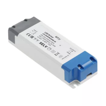   LED tápegység PRO 54W, bemenet 220-240VAC, 50/60 Hz, kimenet 12VDC, IP20, 155x53x30mm, 155x53x30mm