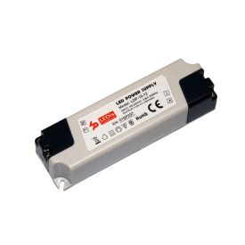   Ledis műanyag házas Led tápegység, 15W, 12V, 1,25A, 100X29,5X22mm, Sorkapcsos