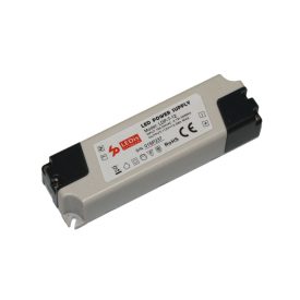   Ledis műanyag házas Led tápegység, 7W, 12V, 0,58A, 100X29,5X22mm, Sorkapcsos