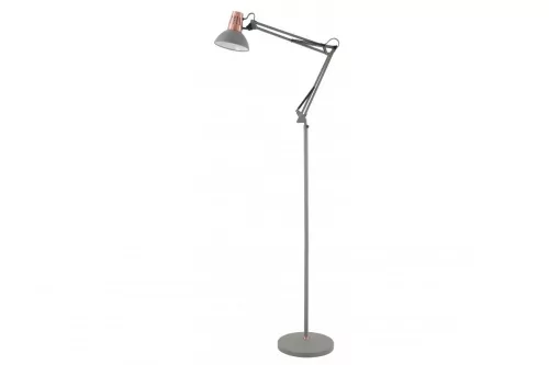 ARTEMIA F,2300,AC220-240V,50/60Hz,1*E27, max.40W, IP20, átmérő 16,3cm, szürke, szimpla, állólámpa, szürke