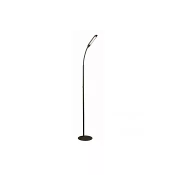   LED állólámpa YORK 10W, 900lm, AC220-240V, 3 fokozatú fényerőszabályozás , 3-CCT, távirányító ,PF>0,5, Ra>85, fekete színű.