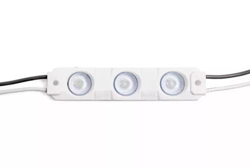 Bergmen LED modul, 1W, 12V DC, 100lm, IP66, 7000K, 3-as