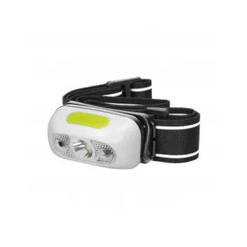   LED-es fejlámpa érintésmentes kapcsolóval és USB töltővel