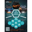 Ultralux  HEXAGON T-csatlakozó LT5X760-hoz, 90°, 2 tűs
