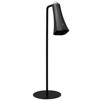   Ultralux Dimmelhető LED asztali lámpa, Mágneses (talpas és csiptetős) 3W, 4000K, 120lm, IP20,Fekete