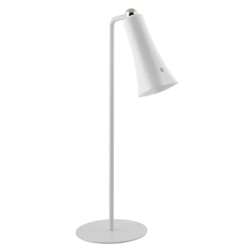 Ultralux Dimmelhető LED asztali lámpa, Mágneses (talpas és csiptetős) 3W, 4000K, 120lm, IP20, Fehér