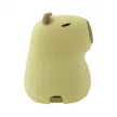 Éjszakai LED Lámpa, Kapibara Florist, Fehér, Akkumulátoros, USB kábellel,  2,5W, 3000K+ RGB, IP20, Akkumulátor kapacitása: 3.7V 1200mAh, Bemeneti feszültség: 5V DC, 91x111x92mm