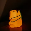 Éjszakai LED Lámpa, Kapibara Florist, Bézs/Barna , Akkumulátoros, USB kábellel , 2,5W, 3000K+ RGB, IP20, Akkumulátor kapacitása: 3.7V 1200mAh, Bemeneti feszültség: 5V DC, 91x111x92mm
